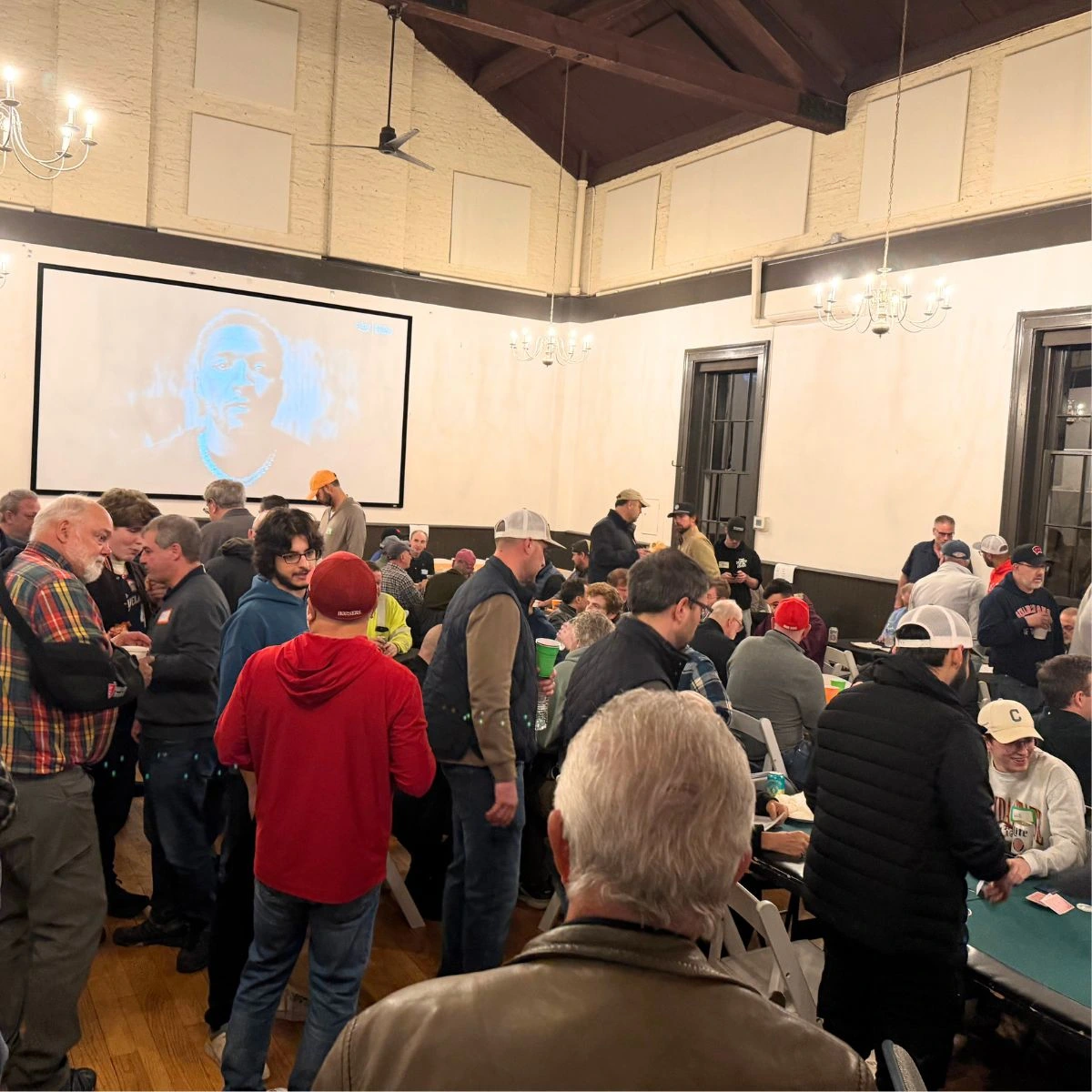 CFDC fundraiser poker event — competitive play and community spirit